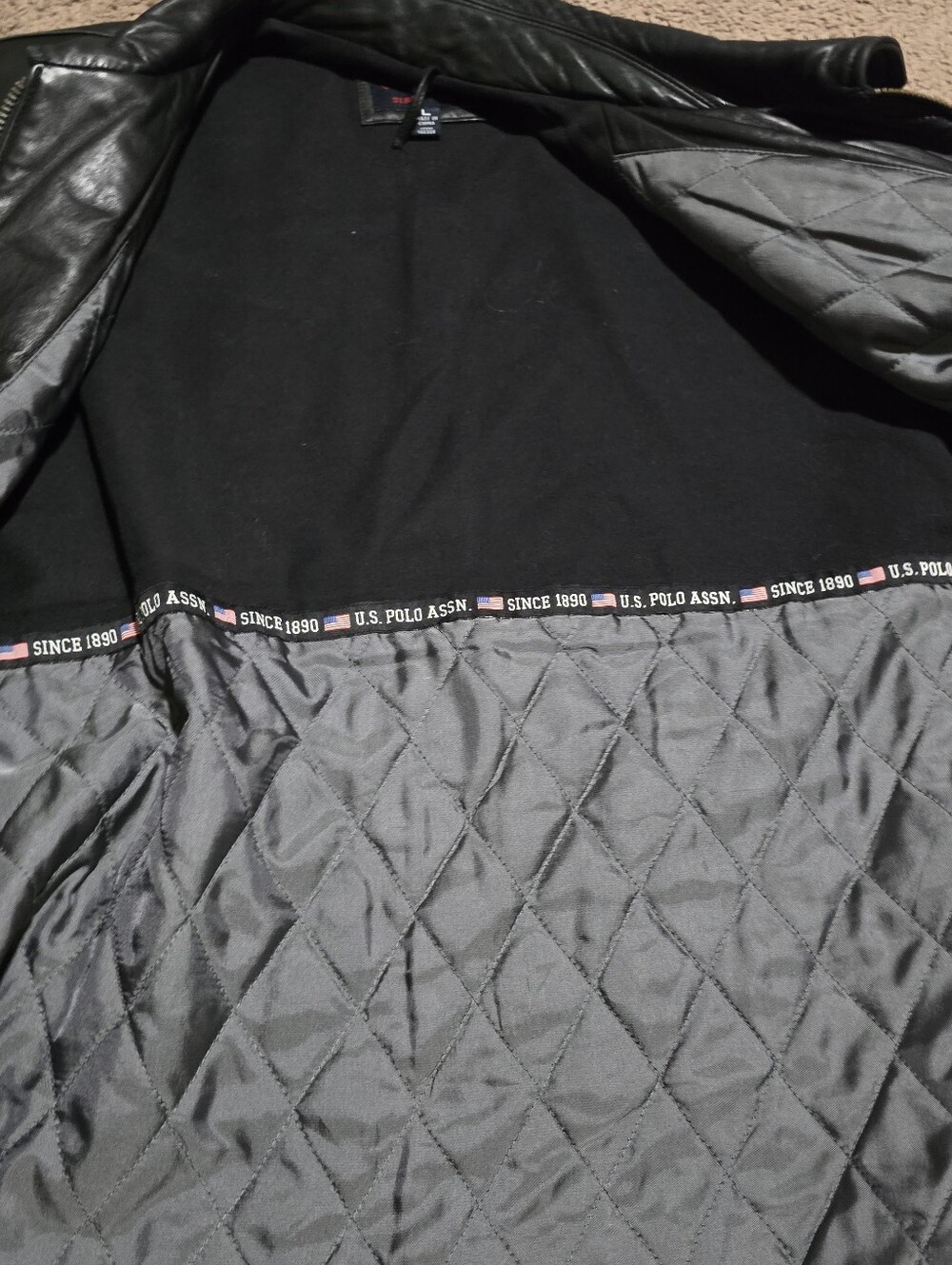 Vintage Lambskin Leather U.S. POLO ASSN. Outwear Jacket - Picture 10 of 10